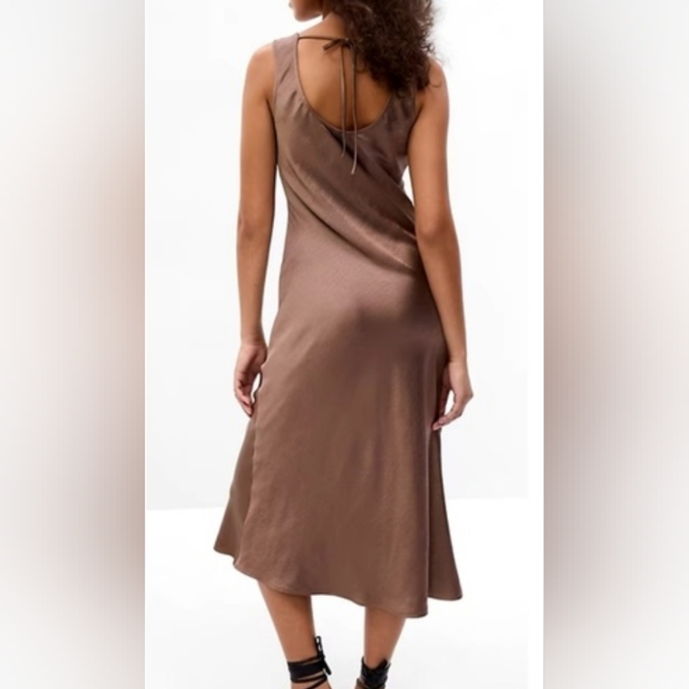 GAP Satin Midi Dress - Picture 7 of 7